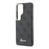 Guess для Galaxy S26 Ultra чехол PU 4G Script metal logo & Camera Hard Black (MagSafe)