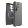 Elago для Galaxy S26 Ultra чехол Magnetic Silicone Medium Grey (MagSafe)