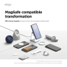 Elago для Galaxy S26 Ultra чехол Magnetic Silicone Medium Grey (MagSafe)