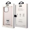 Чехол Lagerfeld Choupette body TPU Hard для iPhone 14 Pro, розовый