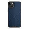 Чехол подставка Uniq Transforma для iPhone 14, синий (MagSafe)