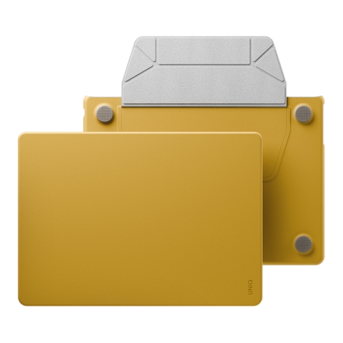 Uniq для Macbook Air 13 (2022-2026 M2-M5) Lyden Versa Laptop sleeve/stand (Canary Yellow)
