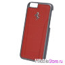 Кожаный чехол Ferrari 488 Hard для iPhone 6/6s, красный