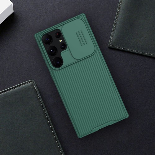 Чехол Nillkin CamShield Pro для Galaxy S23 Ultra, зеленый