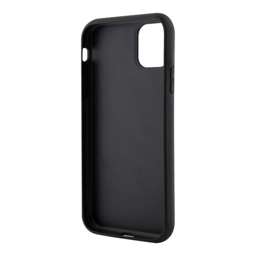 Чехол Lagerfeld PU Saffiano NFT Karl & Choupette Hard для iPhone 11, черный