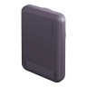EnergEA АКБ MagPac MINI, 10000W Magnetic wireless 15W USB-C 20W ultra-slim with stand Purple