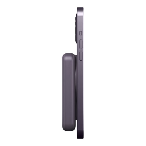 EnergEA АКБ MagPac MINI, 10000W Magnetic wireless 15W USB-C 20W ultra-slim with stand Purple