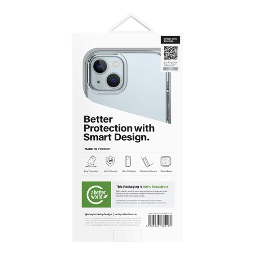 Uniq для iPhone 15 чехол Lifepro Xtreme Clear