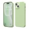 Elago для iPhone 15 чехол Soft silicone (Liquid) Pastel Green