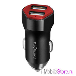 Автомобильное зарядное EnergEA Race Drive 2-USB (4.8A)