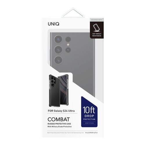 Uniq для Galaxy S24 Ultra чехол Combat Black
