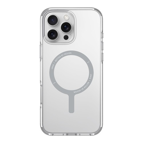 Uniq для iPhone 16 Pro чехол Clario Clear (MagSafe)