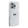 Karl Lagerfeld для iPhone 16 Pro Max чехол PC/TPU NFT Karl прозрачный (MagSafe)