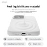 Elago для iPhone 16 Pro Max чехол Soft silicone (Liquid) White