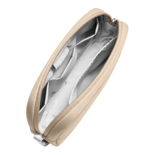 Tomtoc Travel сумка для аксессуаров Light-T12 Electronic Accessory Pouch S 1L Natural Sand