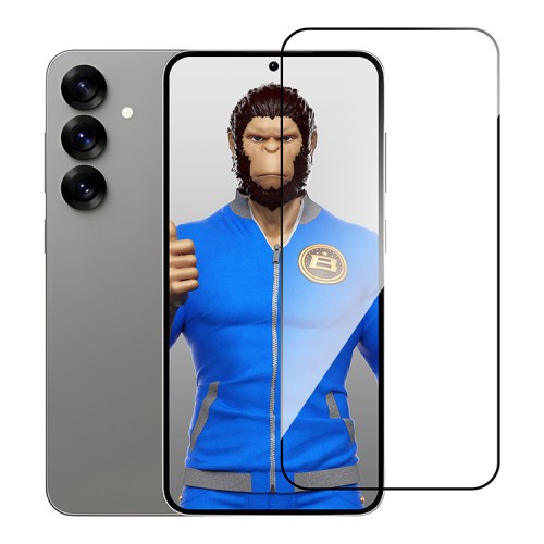 BlueO стекло для Galaxy S25+, Silk Full cover Anti-Static Black