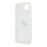 Karl Lagerfeld для iPhone 16e чехол PC/TPU NFT Karl & Choupette Heads White (MagSafe)