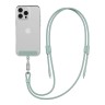 Energea Кабель +Ремешок Lasso 2in1 USB-C to USB-C cable PD240W 5A +Crossbody phone strap 1.5m Sage