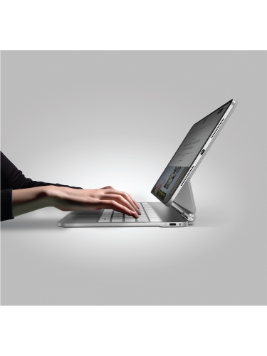 Uniq беспроводная клавиатура VENNO Pro (англ.раскладка) Magnetic keyboard iPad Pro 11 (2024) White