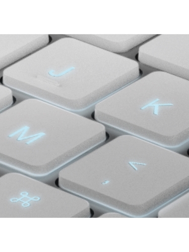 Uniq беспроводная клавиатура VENNO Pro (англ.раскладка) Magnetic keyboard iPad Pro 11 (2024) White