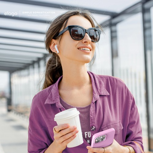 Чехол Elago Soft Silicone для iPhone 13 Pro, Hot Pink