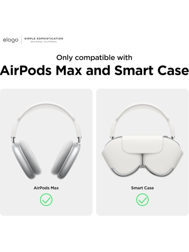 Elago для AirPods Max чехол Hybryd case (PC/TPU) Clear