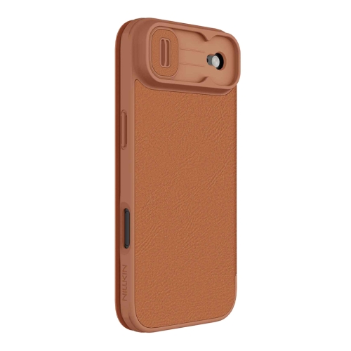 Nillkin для iPhone Air чехол QIN Pro Booktype Brown