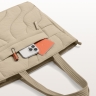 Tomtoc Travel сумка Terra-T38 Puffy Laptop Tote Bag 14"/10L Natural Sand