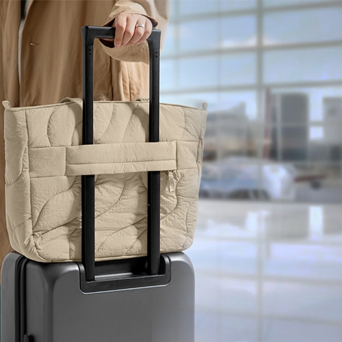 Tomtoc Travel сумка Terra-T38 Puffy Laptop Tote Bag 14"/10L Natural Sand
