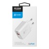 Сетевое зарядное EnergEA Bazic GoPort PD20+, USB-C PD +USB-A QC3.0/PPS, 20 Вт
