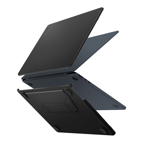 Uniq для Macbook Air 13 (2022-2026 M2-M5) Lyden Versa Laptop sleeve/stand (Dallas Black)