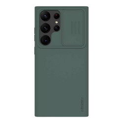 Чехол Nillkin CamShield Silky Silicone для Galaxy S23 Ultra, зеленый