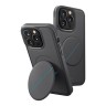 Чехол подставка Uniq NOVO with magnetic grip для iPhone 14 Pro, серый