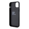 Чехол BMW M-Collection PU + Grip stand Hot stamp Hard для iPhone 14 Plus, черный