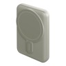 EnergEA АКБ MagPac MINI, 10000W Magnetic wireless 15W USB-C 20W ultra-slim with stand Sage