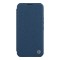 Nillkin для iPhone 15 Pro Max чехол QIN Pro (Cloth) Booktype Elite Blue