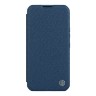 Nillkin для iPhone 15 Pro Max чехол QIN Pro (Cloth) Booktype Elite Blue