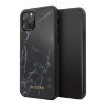 Чехол Guess Marble Collection Hard для iPhone 11 Pro, чёрный