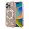 Guess для iPhone 16 Pro Max чехол PC/TPU 4G Peony Pink (MagSafe)