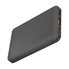 Аккумулятор Uniq Fuele Mini 8000 mAh, USB-C PD + USB QC 3.0, серый