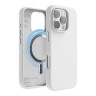 Elago для iPhone 16 Pro Max чехол Soft silicone (Liquid) White (MagSafe)