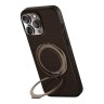 Uniq для iPhone 16 Pro чехол KEVA AIR Kevlar + GripFit Premium Mount Brown (MagSafe)