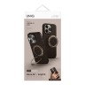 Uniq для iPhone 16 Pro чехол KEVA AIR Kevlar + GripFit Premium Mount Brown (MagSafe)