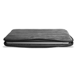 Bustha для Macbook Air/Pro 13"/14" (18/22) чехол Puffer Sleeve Suede/Leather (Concrete)
