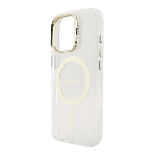 Guess для iPhone 16 Pro чехол PC/TPU Interchangable Backgrounds and Camera Stand Hard V3