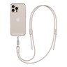Energea Кабель +Ремешок Lasso 2in1 USB-C to USB-C cable PD240W 5A +Crossbody phone strap 1.5m Sand