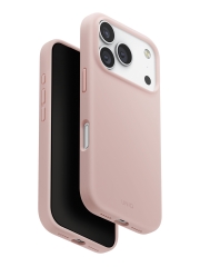 Uniq для iPhone 17 Pro чехол LINO Blush Pink (Magsafe)