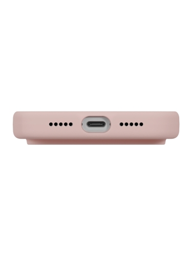 Uniq для iPhone 17 Pro чехол LINO Blush Pink (Magsafe)