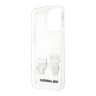Чехол Karl Lagerfeld Karl & Choupette Hard для iPhone 13 Pro, прозрачный