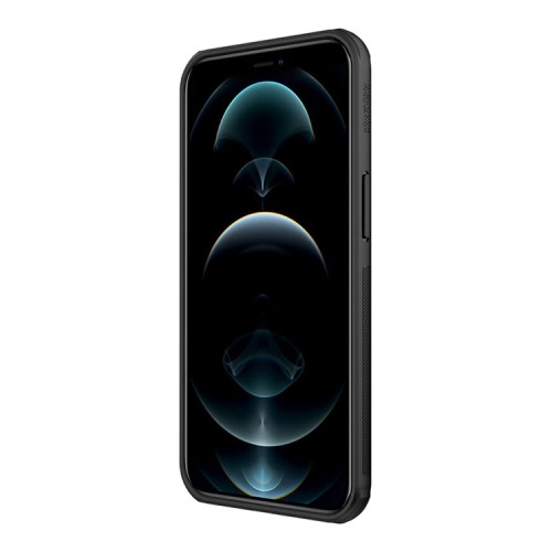 Чехол Nillkin Frosted Shield Pro Magnetic для iPhone 13 Pro Max, черный (magsafe)